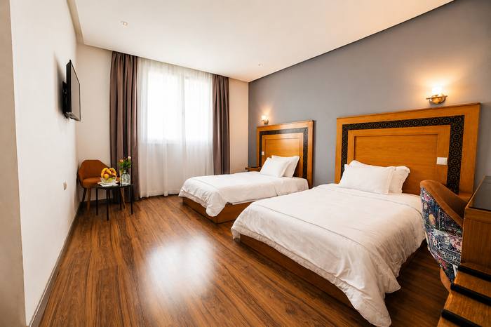 Chambres Twin — Hôtel Mamora Kénitra